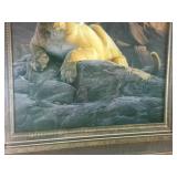 Large Framed Print: "Smith" Cougar