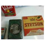 Large lot of Vintage Tobacco Tins (10 total)