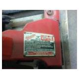 Heavy Duty Milwaukee Abrasive Cut off Machine