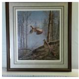 Certified Authentic Framed Print:  Misty Morning Revisited, Limited number of prints