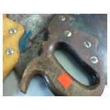 Lot of (4) Saws (Vintage - usable, but mostly for display)