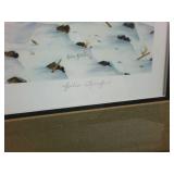 Julie Schafer "No Cover" Signed Limited Edition Framed Winter Landscape Print