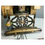 German Black Forest Cuckoo Clock: renowned clockmaker Emil Schmeckenbecher out of West Germany