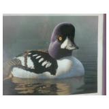 Gorgeous Vintage Minnesota State Waterfowl Stamp Art Print from 1989