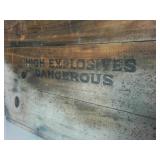 Explosive listing: Authentic Antique Trojan Powder Co. Dynamite Wood Crate – Allentown, PA