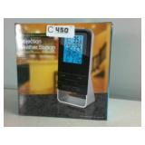 Wireless Multi-Channel Projection Weather Station Alarm Clock – NIB