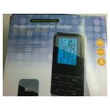 Wireless Multi-Channel Projection Weather Station Alarm Clock – NIB