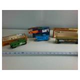 Lot of 3 O gauge railroad cars