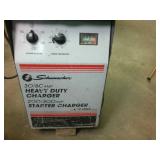 Schumacher Heavy Duty 30/60 Amp Charger and 200/300 Amp Starter Charger (Portable on wheels)