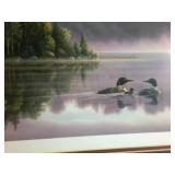 "Beside Still Waters" Framed & Matted Art Print by Kim Norlien