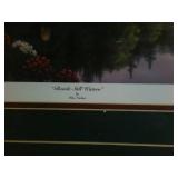"Beside Still Waters" Framed & Matted Art Print by Kim Norlien
