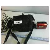 Sony Handycam Digital Camcorder Bundle (Metallic Red) with Charger & Storage Bag