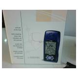Vintage Garmin eMap Handheld GPS Navigator Deluxe Bundle with Original Box & Strap