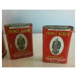 Vintage Advertising Tobacco Tins Collection - Velvet & Prince Albert (4 Tins)
