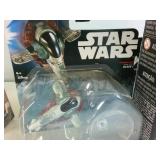 Star Wars Collectibles Bundle - Action Figures & Vehicles (5 Items, New In Packaging)