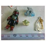 Star Wars Collectibles Assortment - Micro Figures, Ornaments & Figurines (10+ Items)