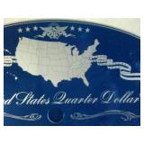USA Quarter Collector Board