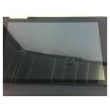 Portable work station with screen and QWERTY keyboard