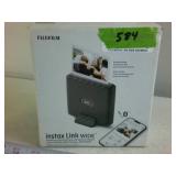 Fujifilm INSTAX Link WIDE Wireless Smartphone Printer - Mocha Gray (In Box)