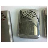 Vintage Metal Pocket Hand Warmers Collection - Jon-E & Variants (5 Pieces)