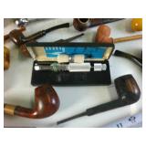MEGA-LOT of Tobacco Pipes!  Multiple Vintage Varieties of hardwood and corn cob and accessories!