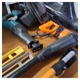 TOOLS MEGA LOT!  Power tools, hand tools, garden tools, tool box, vintage iron, welding gloves, pipe cutters, wrenches, more!