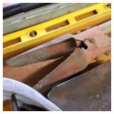 TOOLS MEGA LOT!  Power tools, hand tools, garden tools, tool box, vintage iron, welding gloves, pipe cutters, wrenches, more!