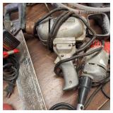TOOLS MEGA LOT!  Power tools, hand tools, garden tools, tool box, vintage iron, welding gloves, pipe cutters, wrenches, more!