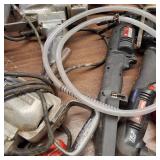 TOOLS MEGA LOT!  Power tools, hand tools, garden tools, tool box, vintage iron, welding gloves, pipe cutters, wrenches, more!