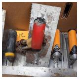 TOOLS MEGA LOT!  Power tools, hand tools, garden tools, tool box, vintage iron, welding gloves, pipe cutters, wrenches, more!