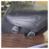 Vulcan Leather Saddle Bags