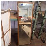 Large Mirror on plywood