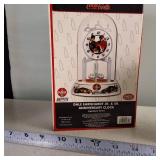 Dale Earnhardt Jr. and Sr. Coke Clock in original box, battery operated