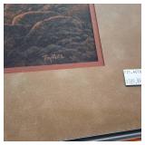 Lot of (3) Awesome framed prints: Robert Bateman, EW Brown, Terry Redlin