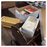 MEGA LOT :  Misc. Collectibles - cribs, prints, brass bell & more