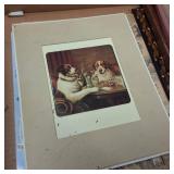MEGA LOT :  Misc. Collectibles - cribs, prints, brass bell & more
