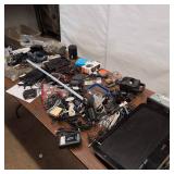 MEGA LOT: All kinds of electronics and devices (HUGE table full)
