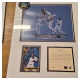 MEGA LOT :  Collector cards (framed and numbered) Authenticated! Pedro Martinez and more!