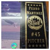 MEGA LOT :  Collector cards (framed and numbered) Authenticated! Pedro Martinez and more!