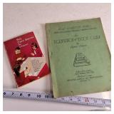 Lot of (2) books:  How to start a book club (1950