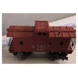 Lot of (8) Railroad Cars made in USA  Coal engine flatbeds and Cargo Cars - Santa Fe Locomotive Engine