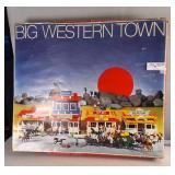 Big Western Town mini town models made in West Germany in original box