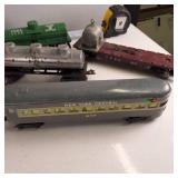 Vintage made in USA Railroad Cars  4 box cars, tanker cars, passenger cars, cattle cars - New York Central and more!