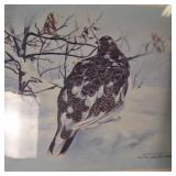 Large lot of  paintings and prints including Ptarmigan  Annette Hartyell