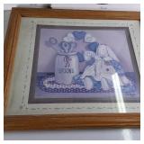 Large lot of  paintings and prints including Ptarmigan  Annette Hartyell