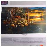 Collection of Jim Hansel Prints Sundown, Wake up Call and more! (4 total) Beauty of USA!