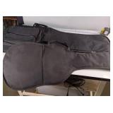 Two soft sided guitar cases