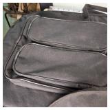 Two soft sided guitar cases