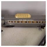 Vintage Railroad Cars (O gauge) Girard Depot and cars including an amazing Lionel 027 Engine