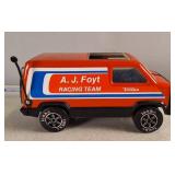 Vintage Tonka A. J. Foyt Racing team van